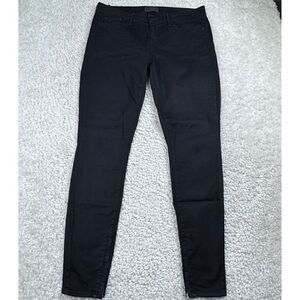 Vince Black Skinny Ankle Zip Pants
